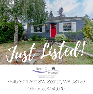 Inviting West Seattle Home Just Listed header image.
