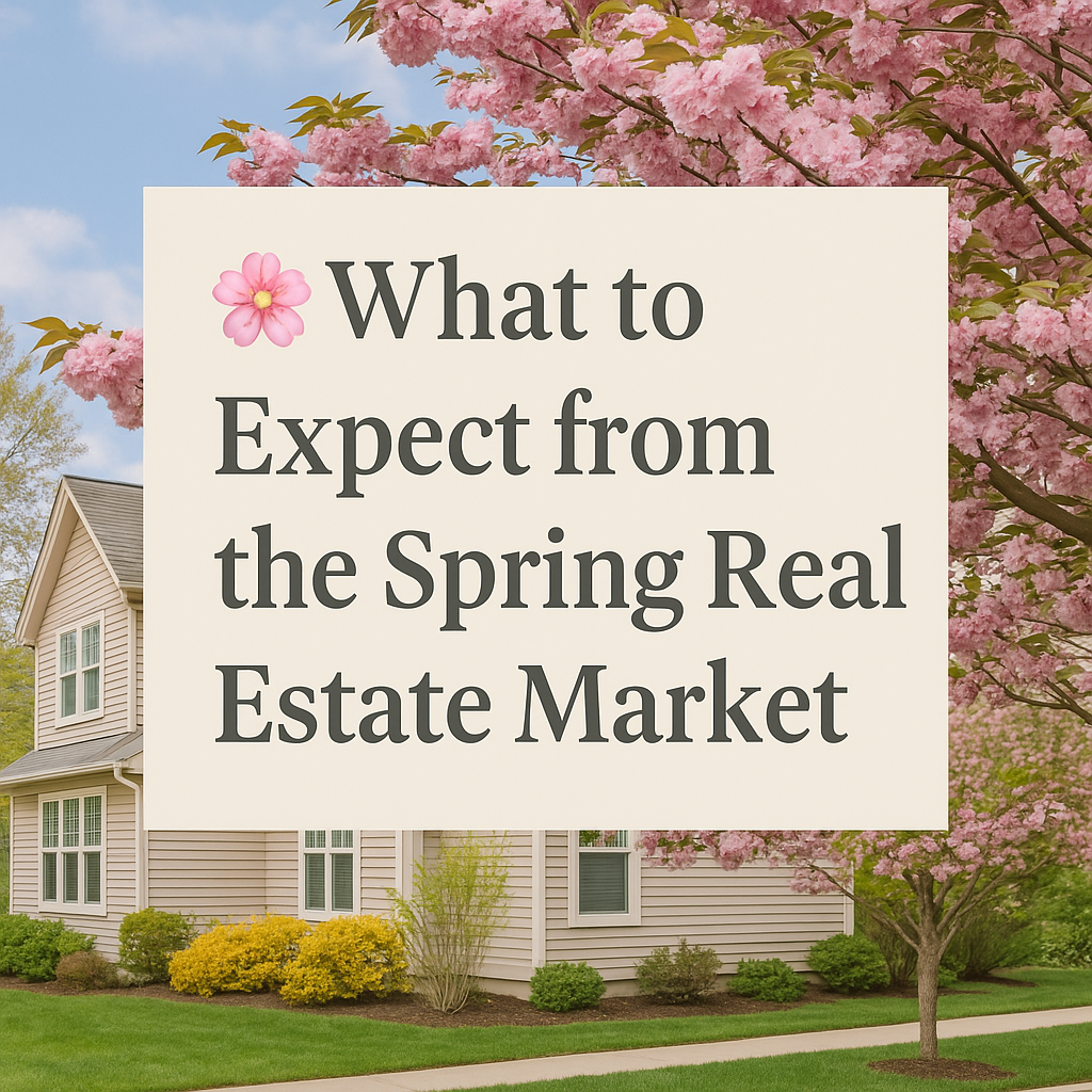 🌸 What to Expect from the Spring Real Estate Market header image.