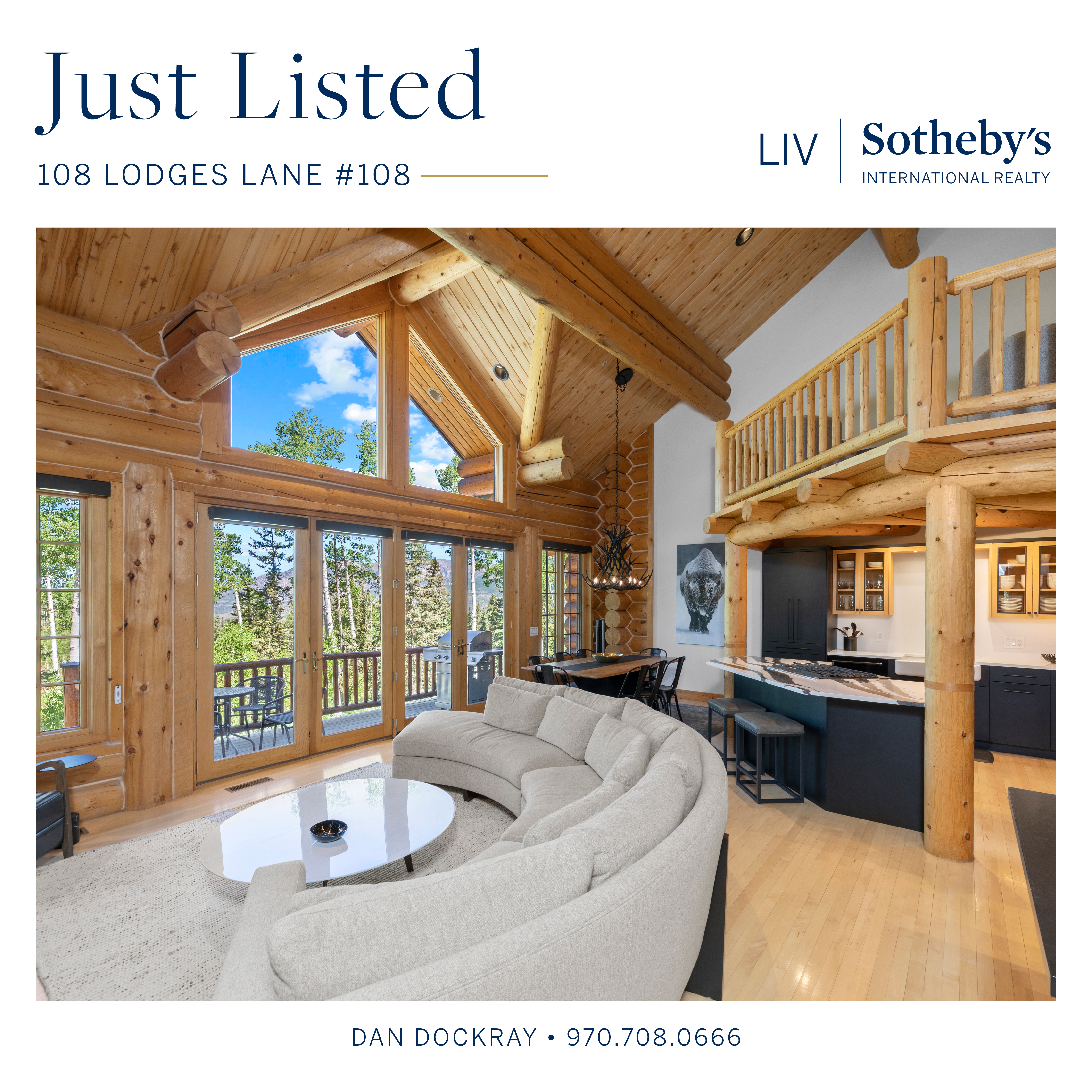 NEW LISTING - 108 Lodges Lane, Mountain Village, CO - $4,695,000 header image.