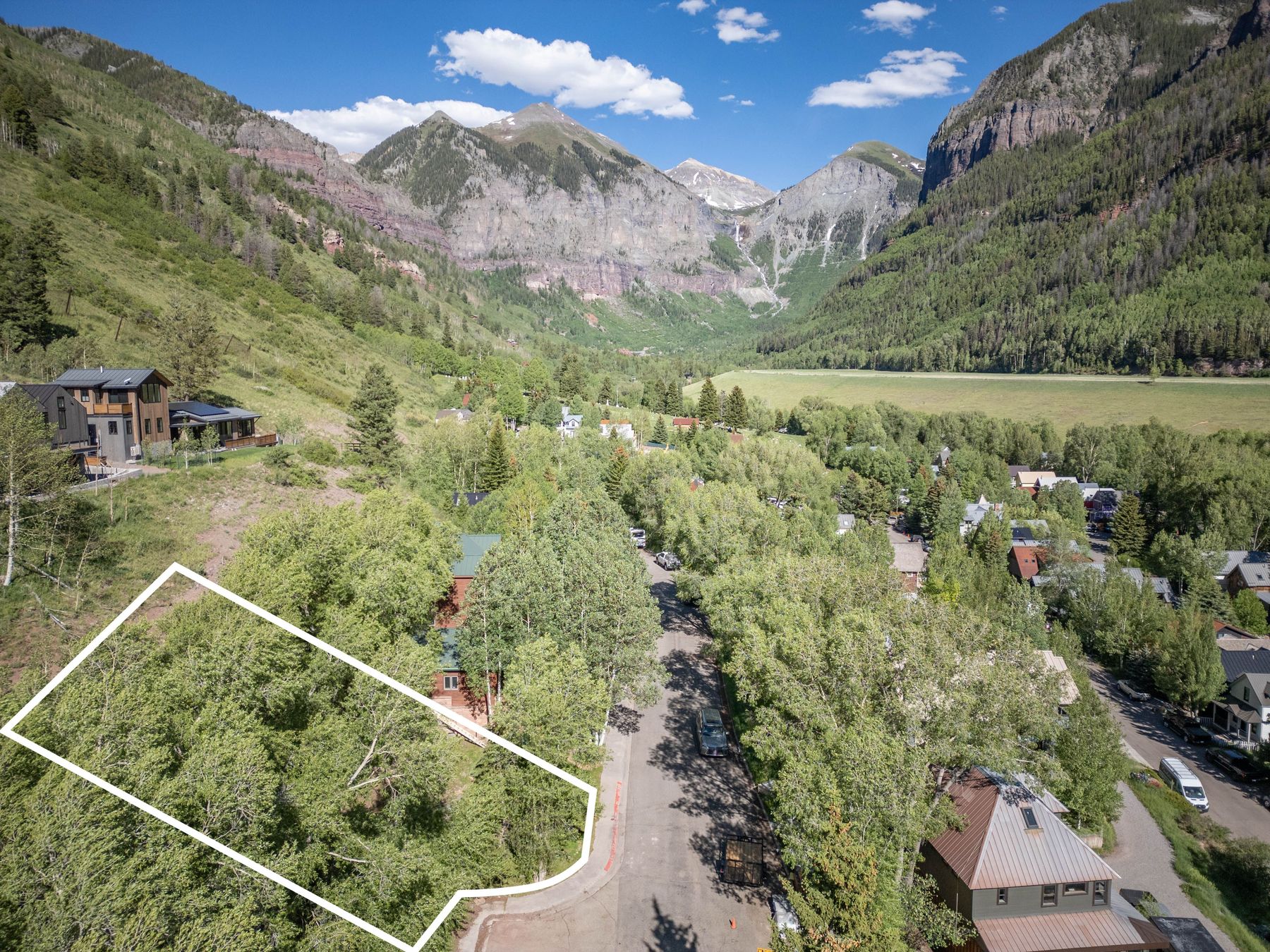 New Listing - Pandora Ave Lot C2, Telluride, CO - $3,595,000 header image.