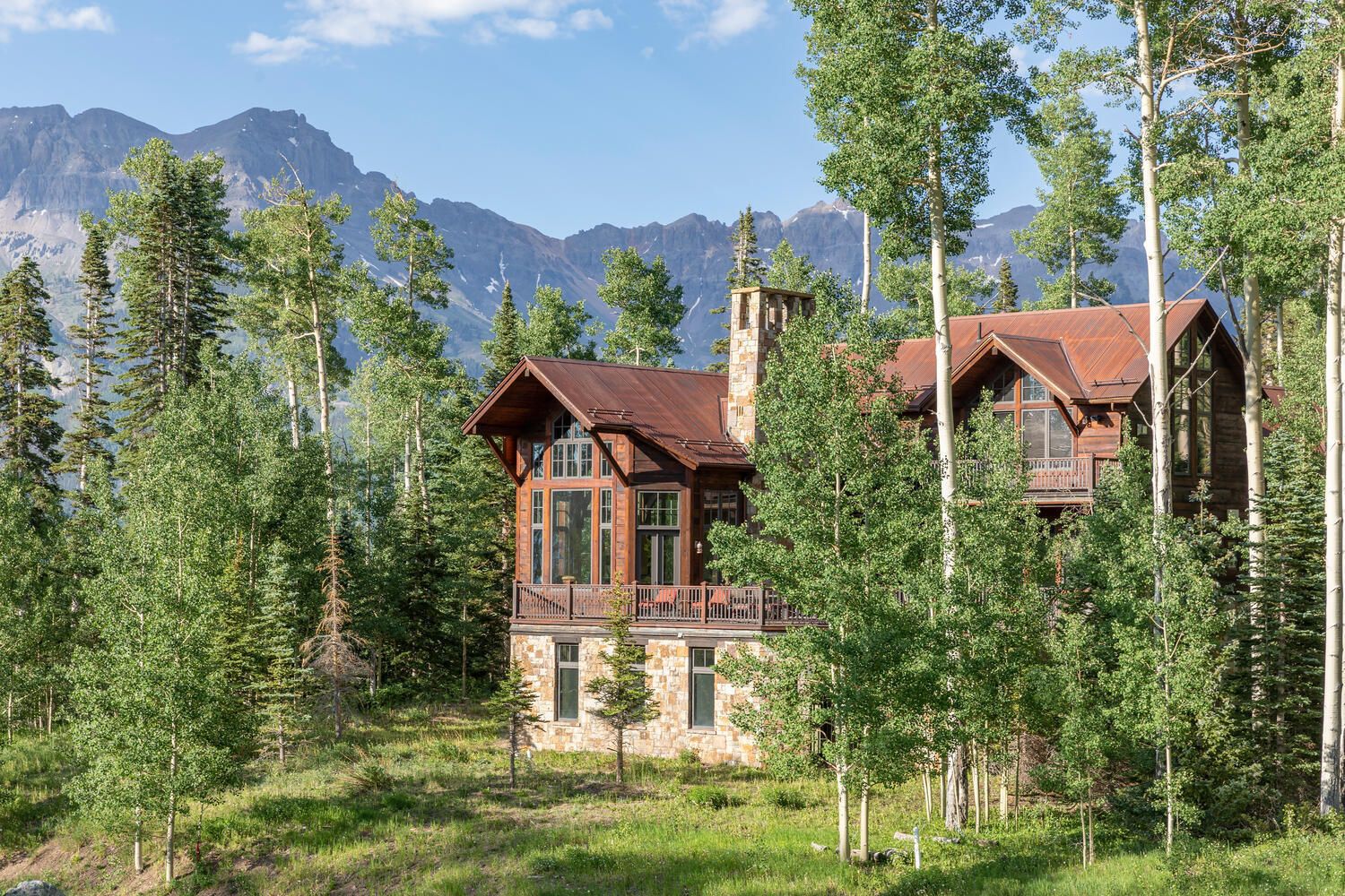 Sold - $7,300,000 - 232 Benchmark Dr, Mountain Village header image.