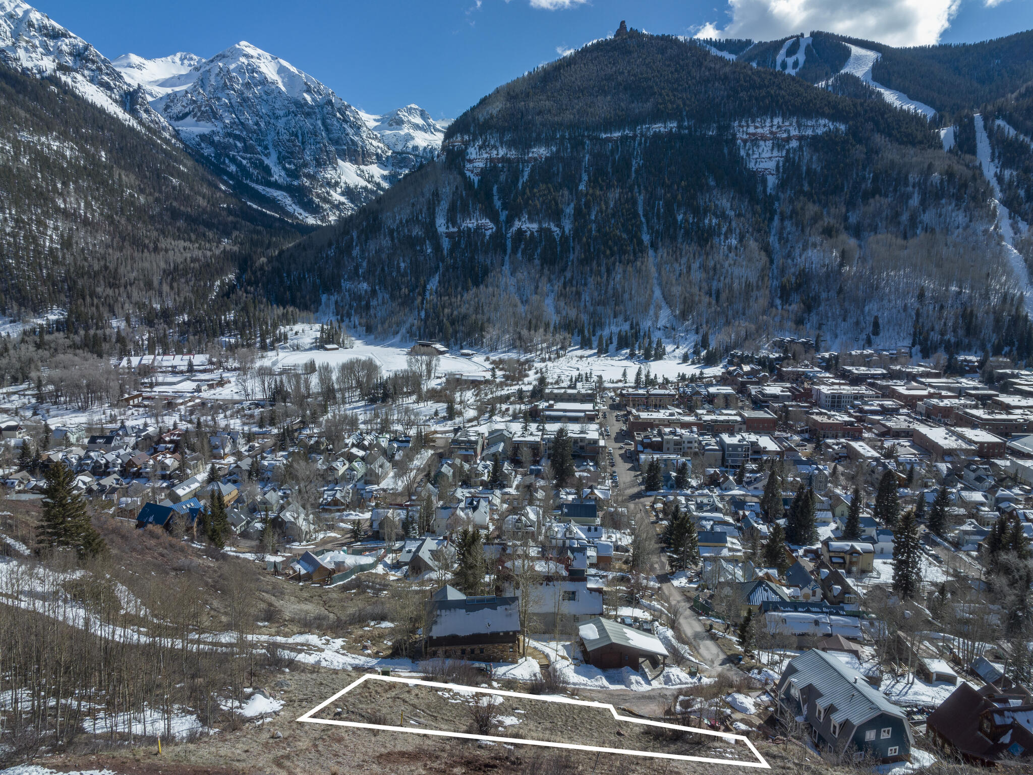 NEW LISTING - Lot 3 East Gregory, Telluride, CO - $2,595,000 header image.