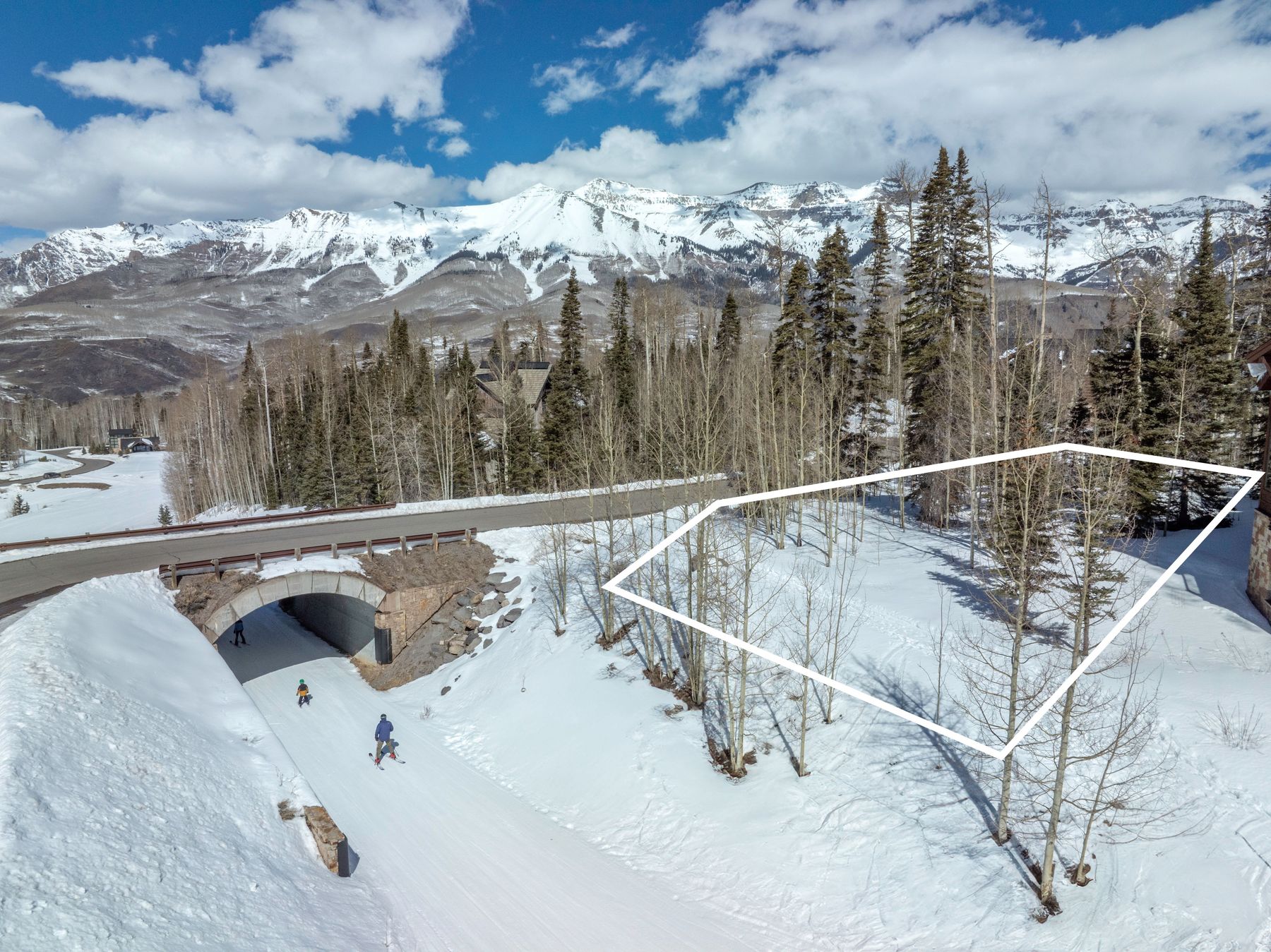 Sold - Lot 224B Benchmark Drive, Mountain Village, CO - $2,036,082 header image.