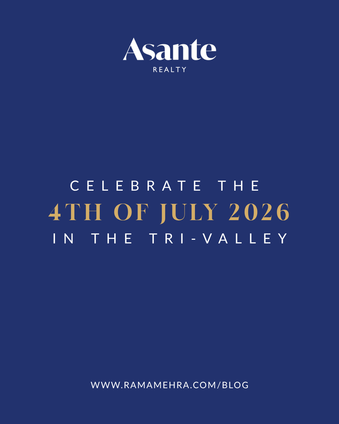Celebrate the 4th of July 2026 in the Tri Valley header image.