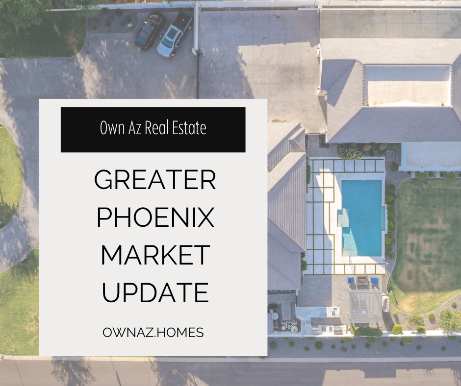 Greater Phoenix Real Estate Market Update header image.