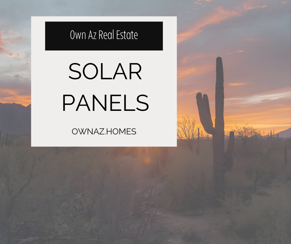 Many AZ Homes have solar panels header image.