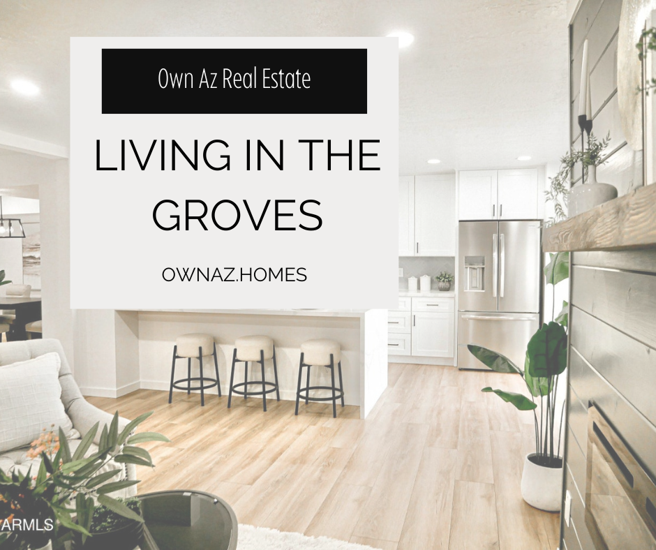 Living in The Groves: Mesa’s Citrus-Lined Community with a Rural Feel header image.