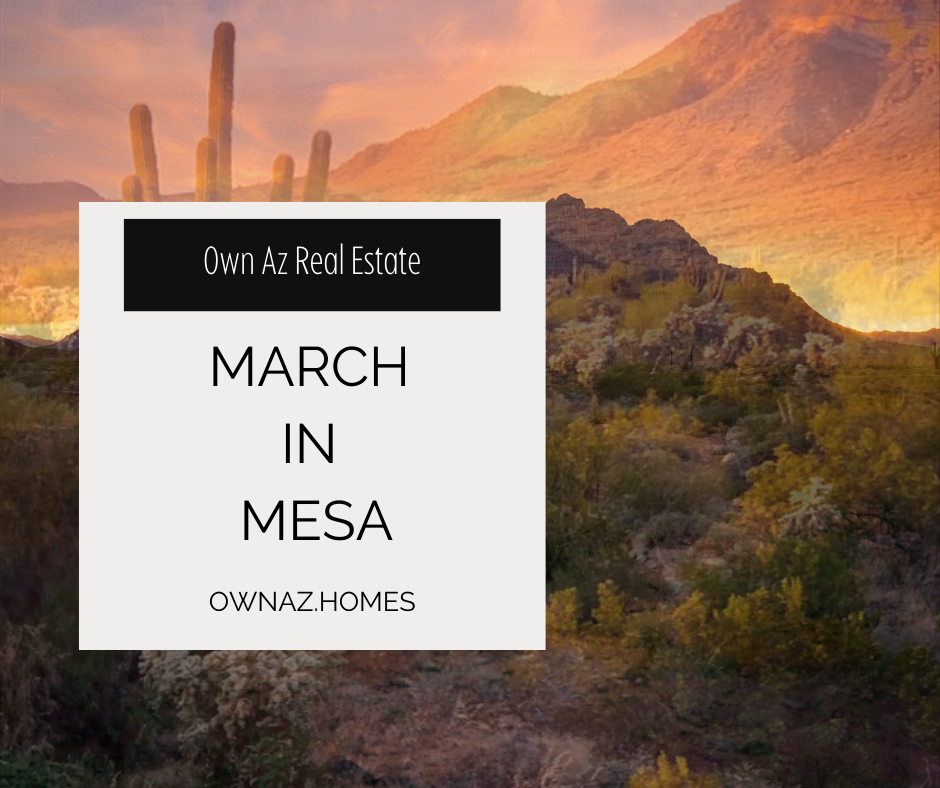 March in Mesa: The Season That Shows Off the Lifestyle 🌵☀️ header image.