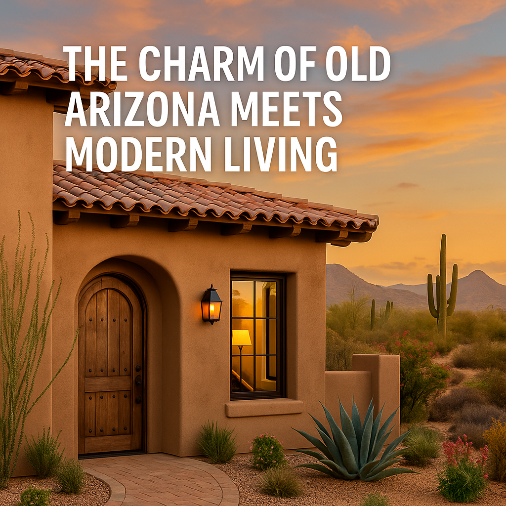 The Charm of Old Arizona Meets Modern Living header image.