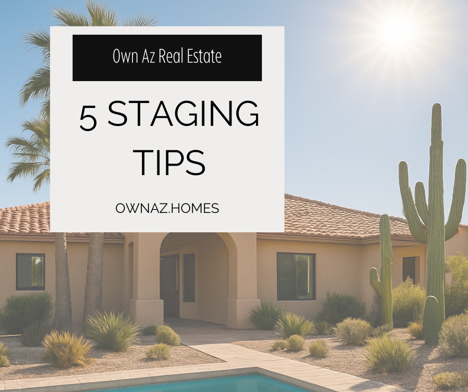 Why Staging Matters When Selling Your Arizona Home header image.