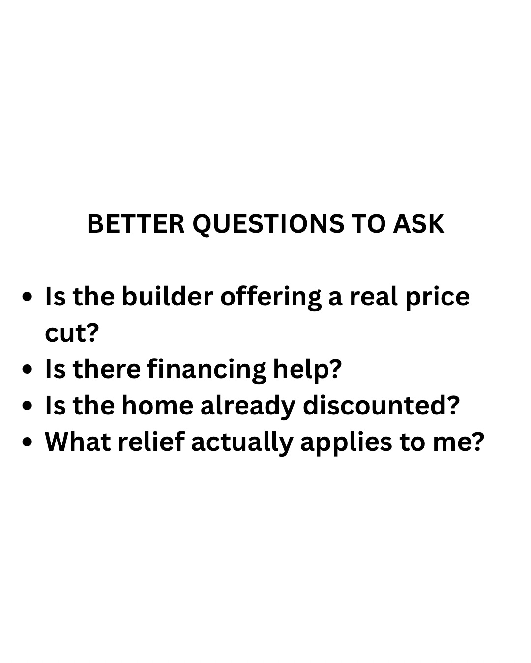 Fine print matters when buying a new construction home