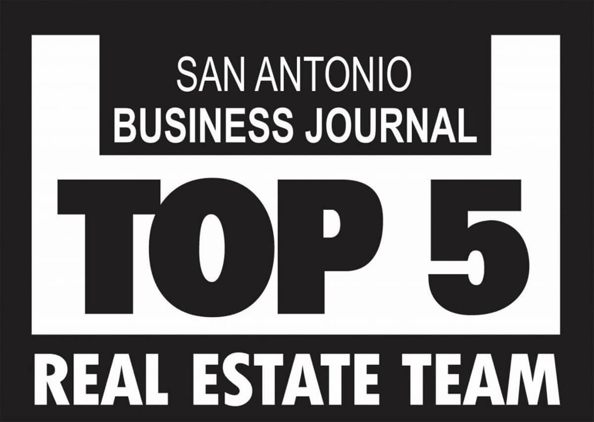 The San Antonio Business Journal ranks Team Kristen Schramme Top 5 City Wide