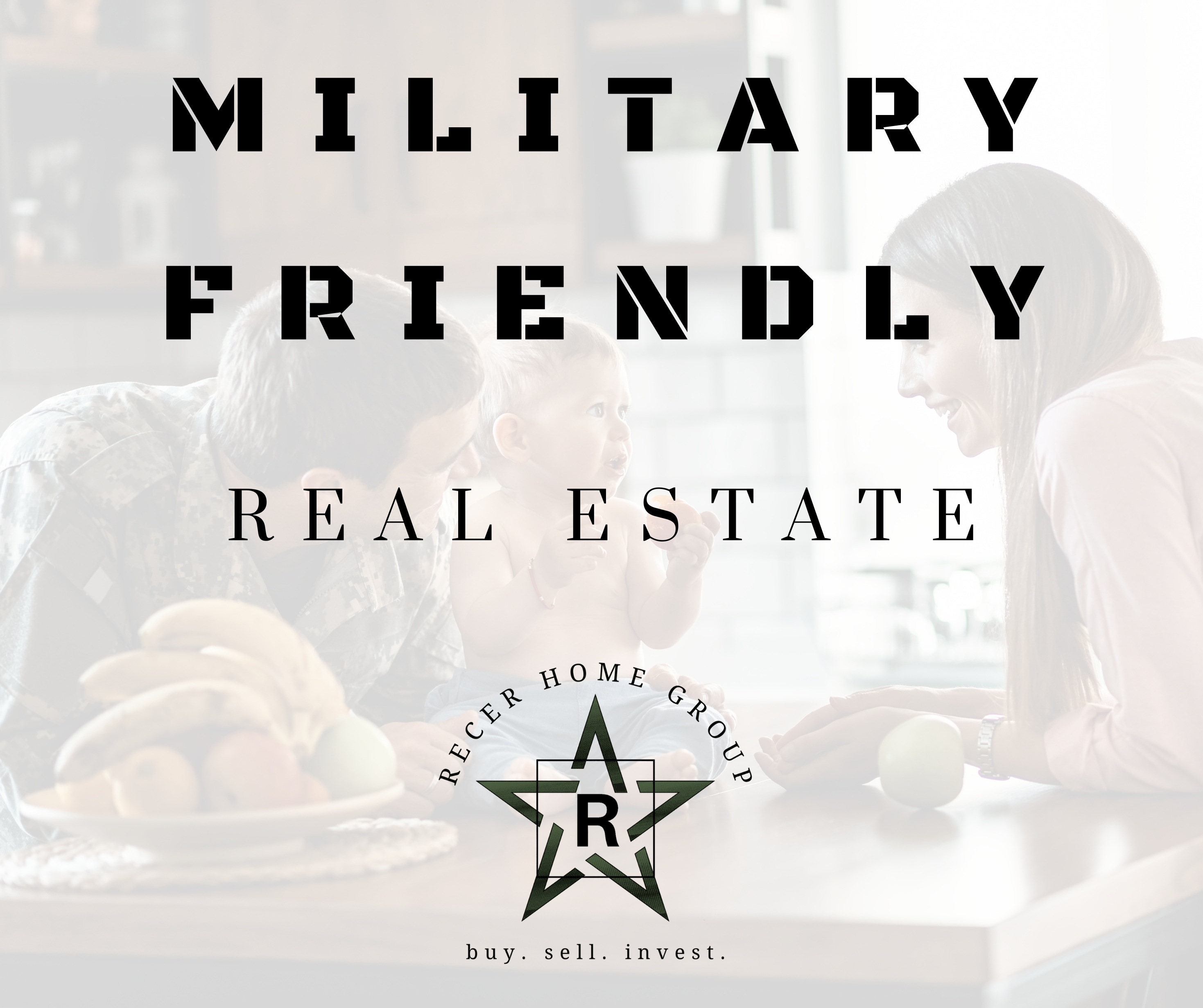 Your Military Friendly Real Estate Team header image.