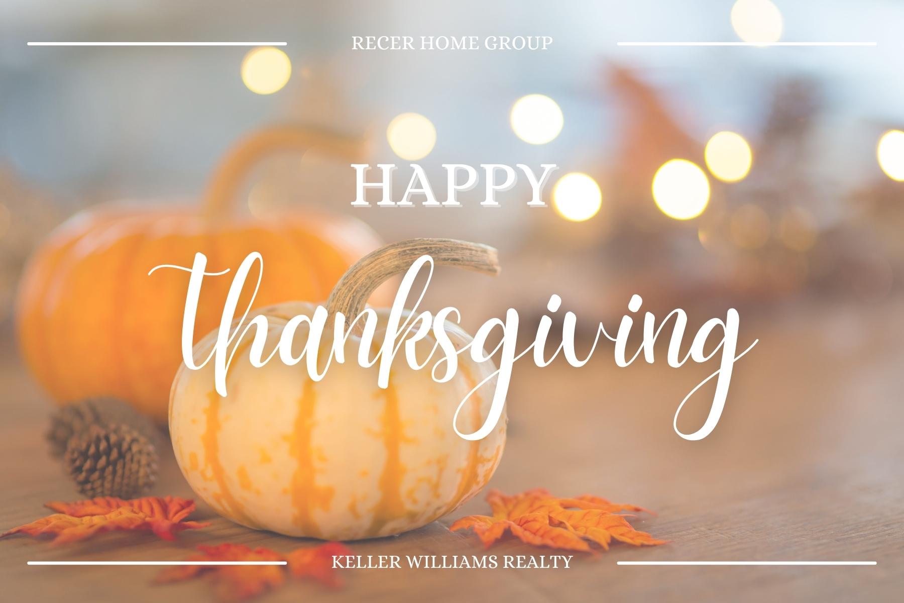 Happy Thanksgiving header image.