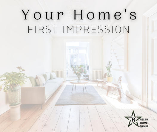 Your Home's First Impression header image.