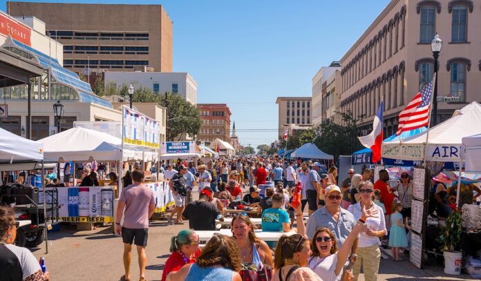 Immerse yourself in the best of the Gulf Coast at the 15th Annual Galveston Shrimp Festival By 365thingsinhouston header image.