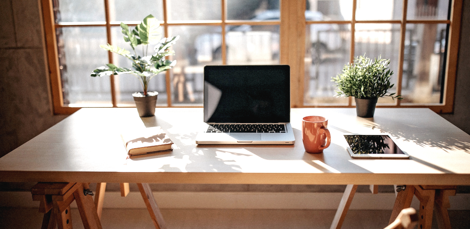 Tips for Creating a Home Office By HomeKeepr header image.