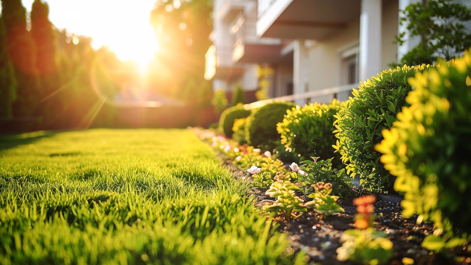 Stop Mowing Your Lawn So Short: Why Landscapers Agree This Is the Best Length for Your Grass By Realtor.com header image.