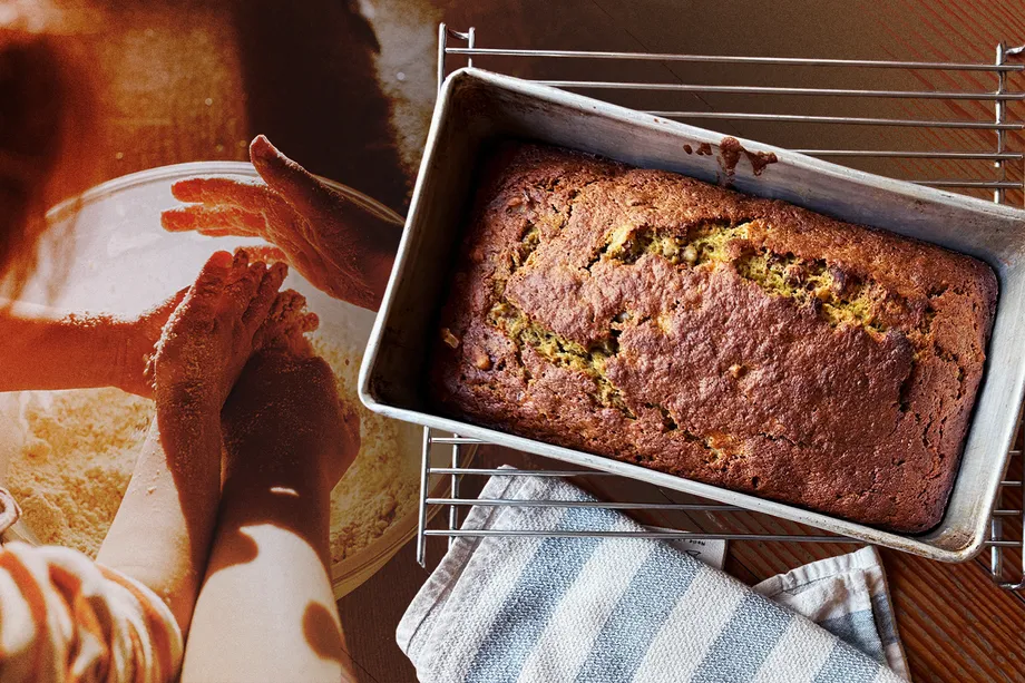 A Banana Bread Recipe Perfect for Over-Excited Kids and Busy Adults Alike By Houston Eater header image.
