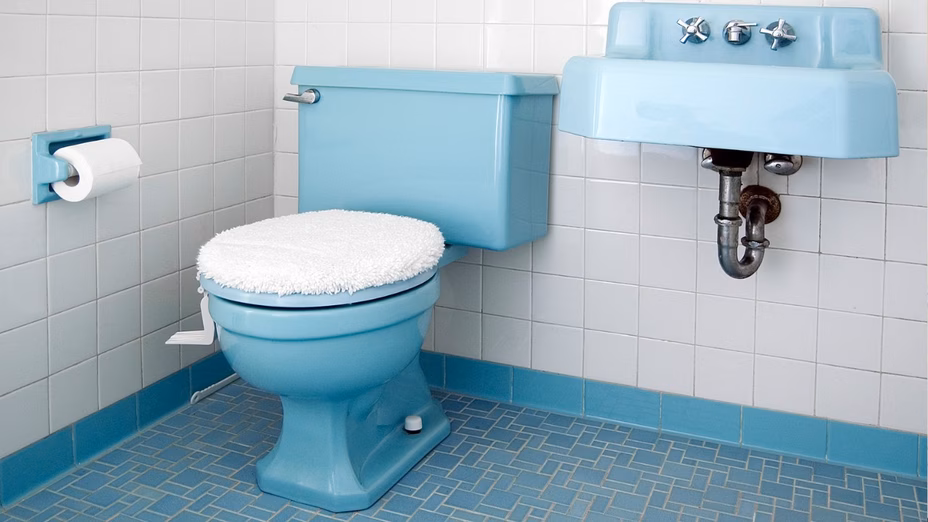 Colorful Toilets Are Making a Comeback, but Don’t Drop Cash on One If You’re Looking To Sell Your House Soon By Realtor.com header image.