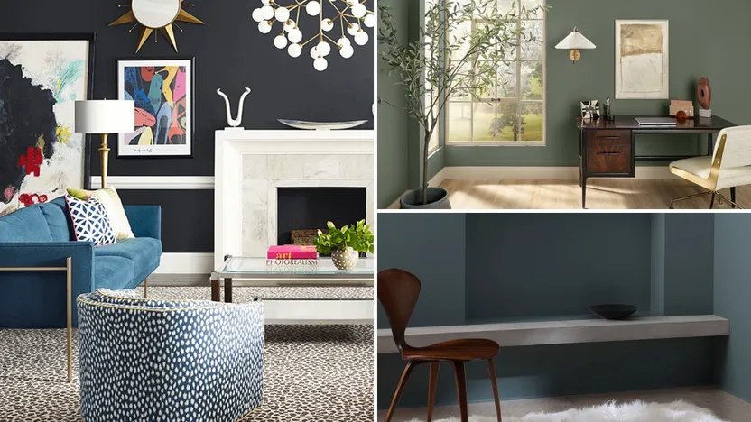 Forget Mocha Mousse! Homeowners Are Obsessed With a Much Moodier Color Trend for 2025 Renovations By Realtor.com header image.