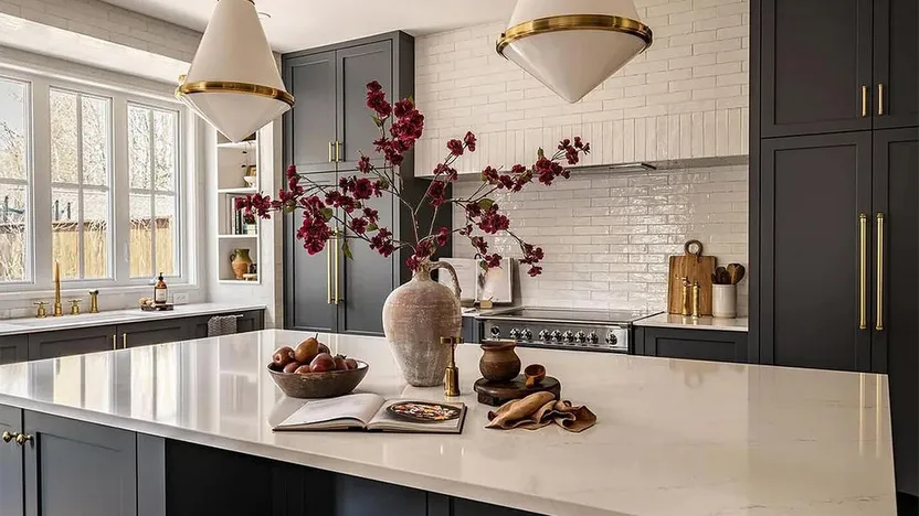 Slow Living in the Kitchen: 5 Ways To Bring the Laid-Back Lifestyle Movement Into the Heart of Your Home By Realtor.com header image.