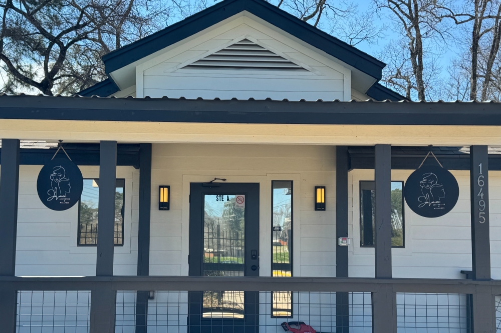 JaLaine Aesthetics and Wellness relocates within Montgomery By Community Impact header image.