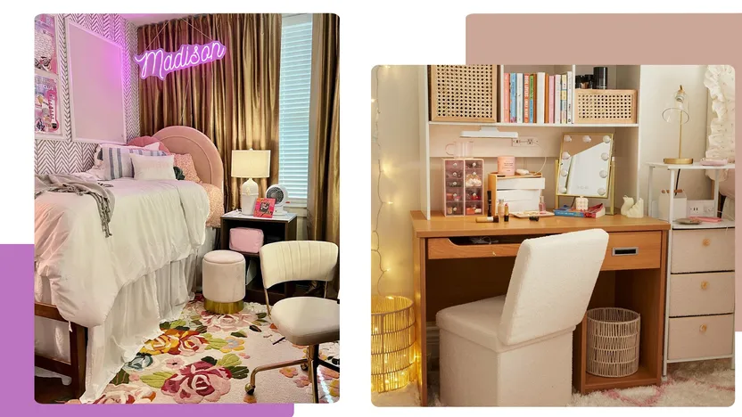 Dorm Room Decor: 5 Looks Under $60 on Every Student’s Wish List By Realtor.com header image.