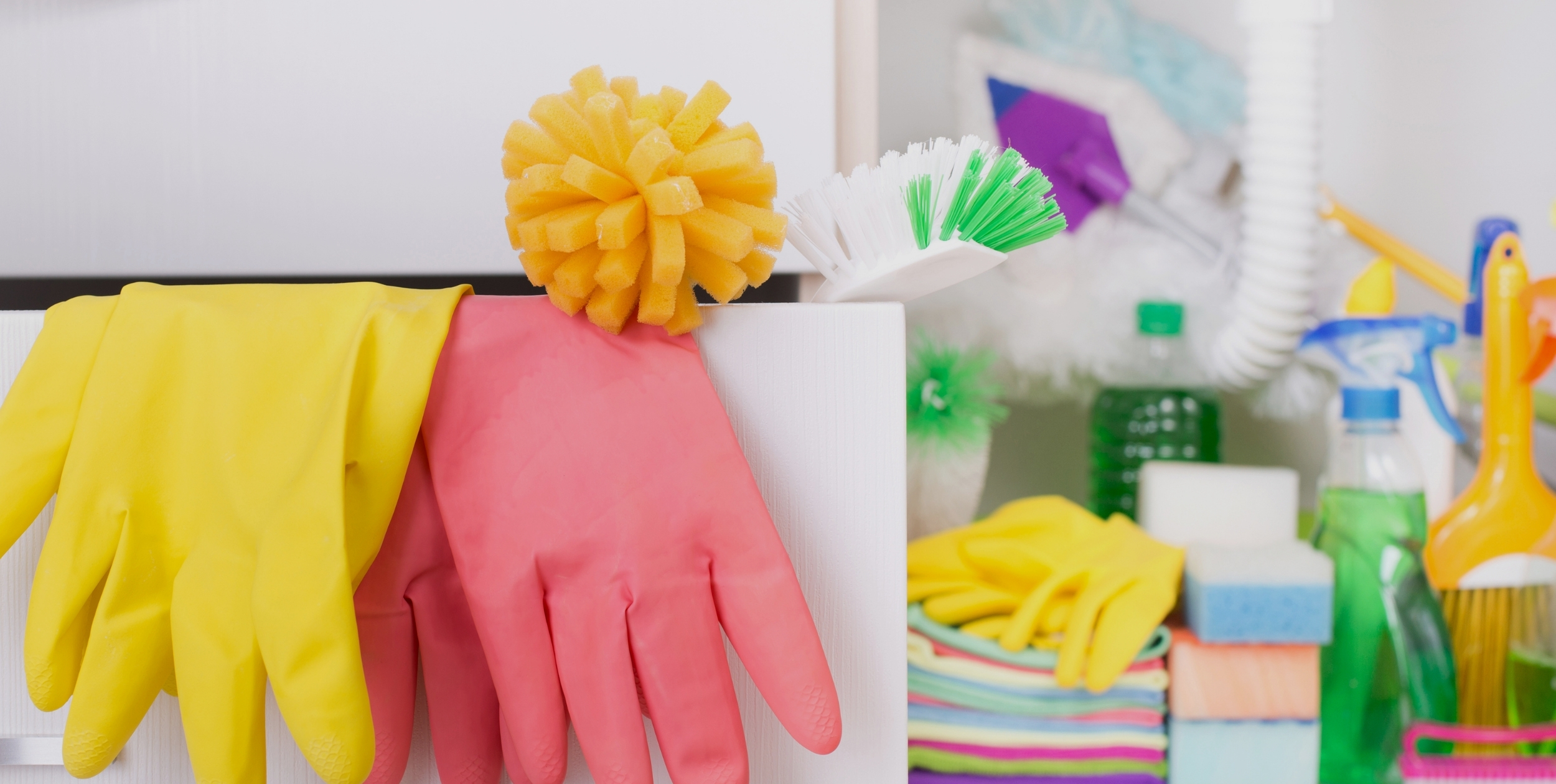 Make Spring Cleaning Easy with Built-In Storage by HomeKeepr header image.
