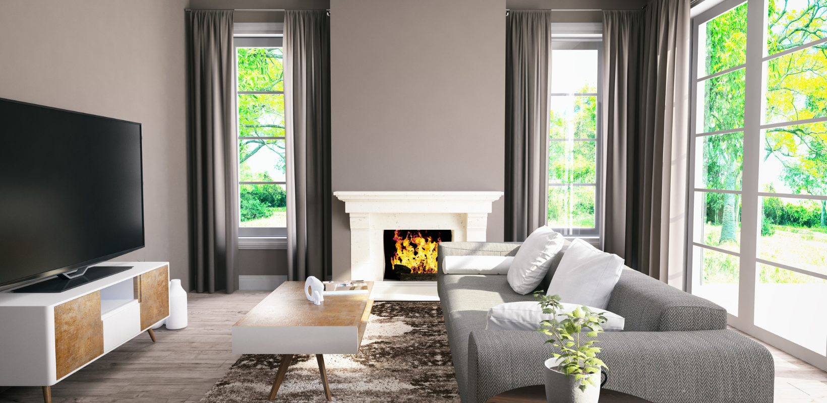 Summer Is the Season for Fireplace Additions By HomeKeepr header image.