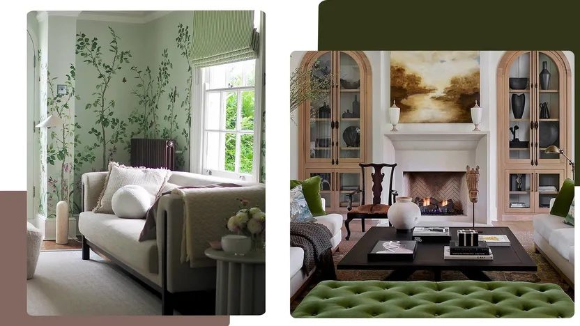 Spring Fling: Go Biophilic in Your Living Room With These 5 Verdant Looks By Realtor.com header image.