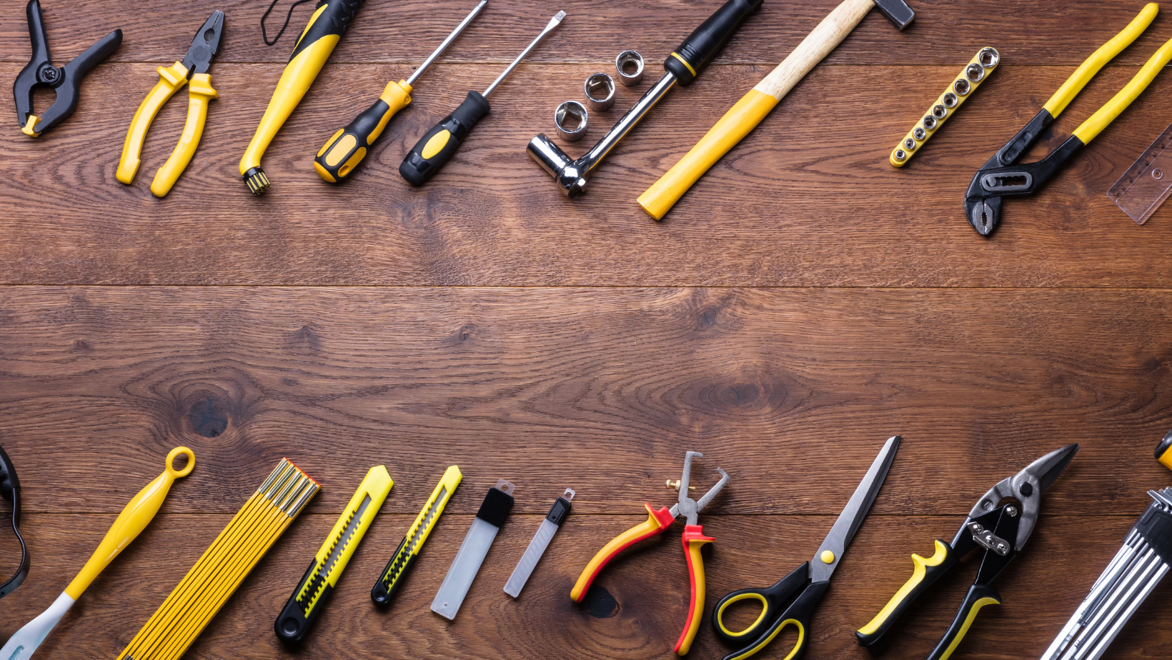 What’s In Your Toolbox? Plumb Bobs, Levels, and Squares By HomeKeepr header image.