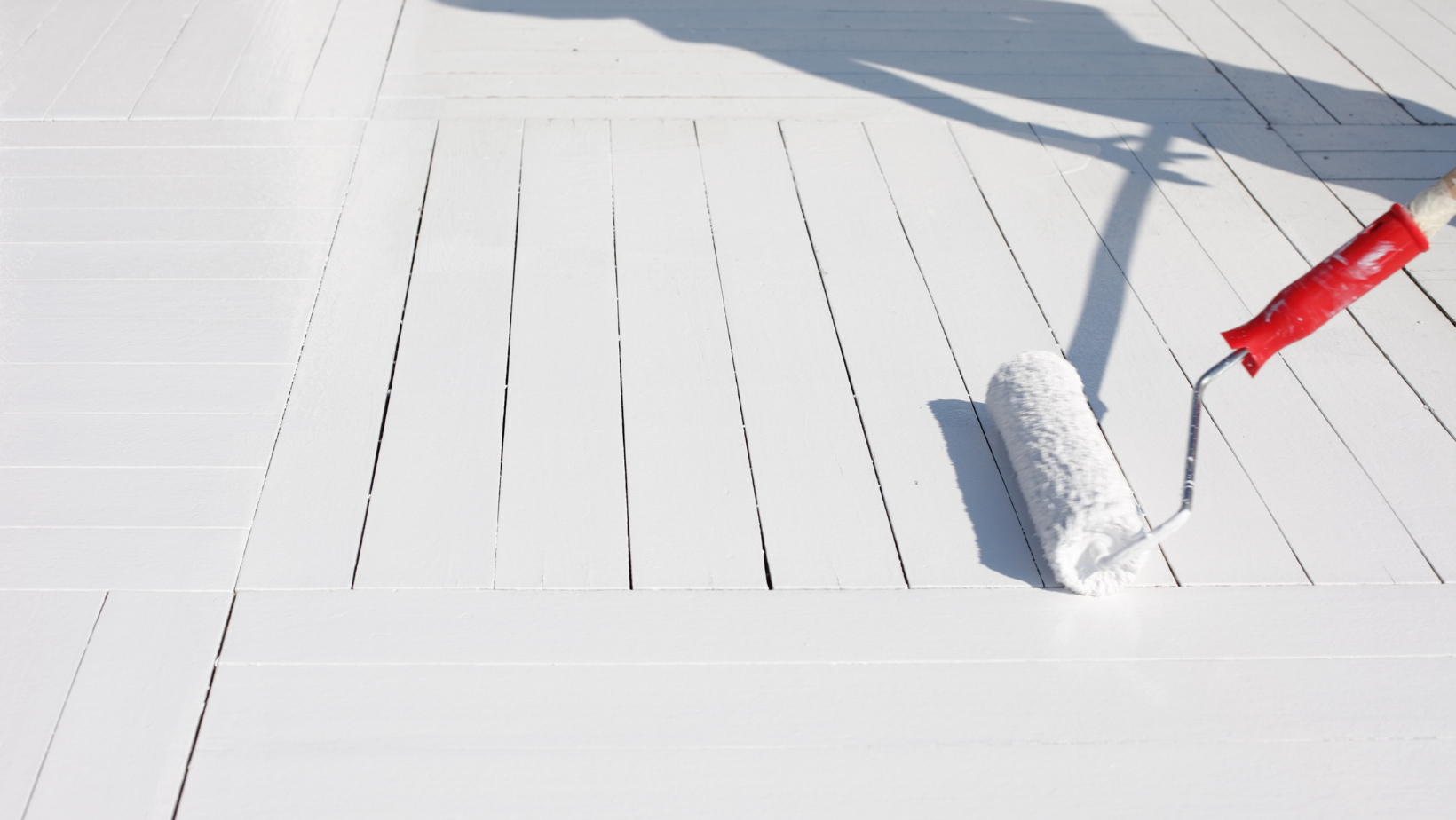 Painting Concrete Floors: The Basics By HomeKeepr header image.