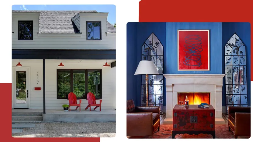 Red-Hot! Why This ‘Unexpected’ Hue Is Ruling Home Decor Right Now By Realtor.com header image.