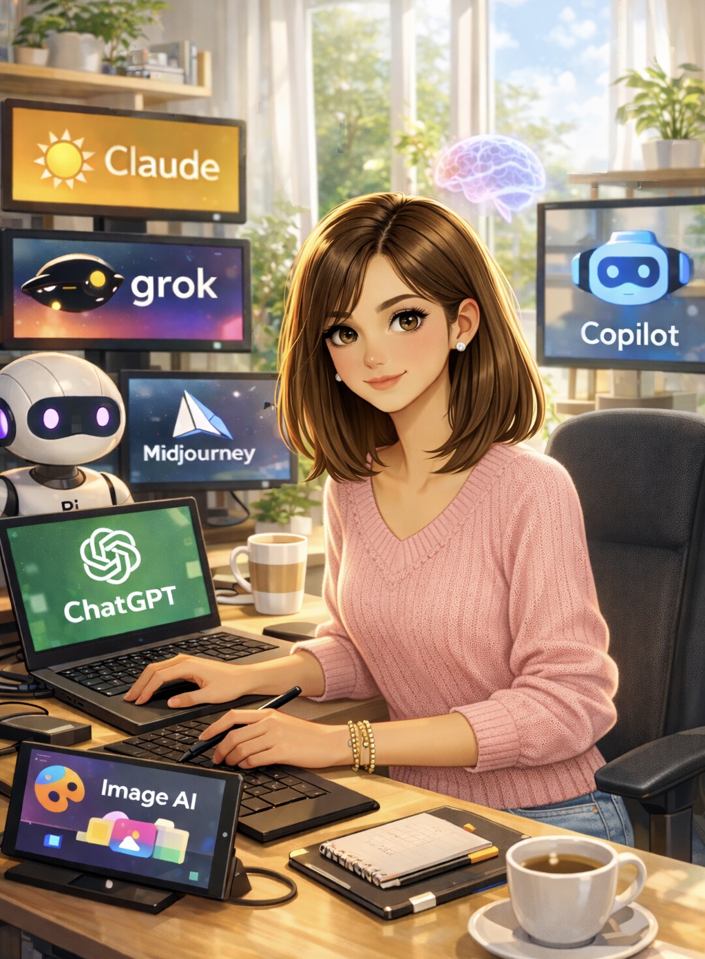 Addy Vining using artificial intelligence 