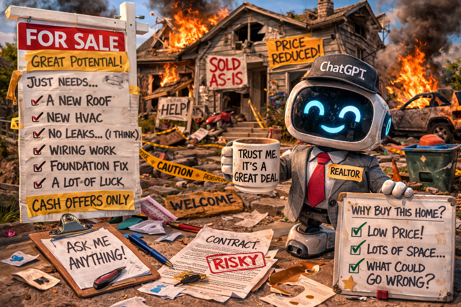 ChatGPT Sold My House header image.