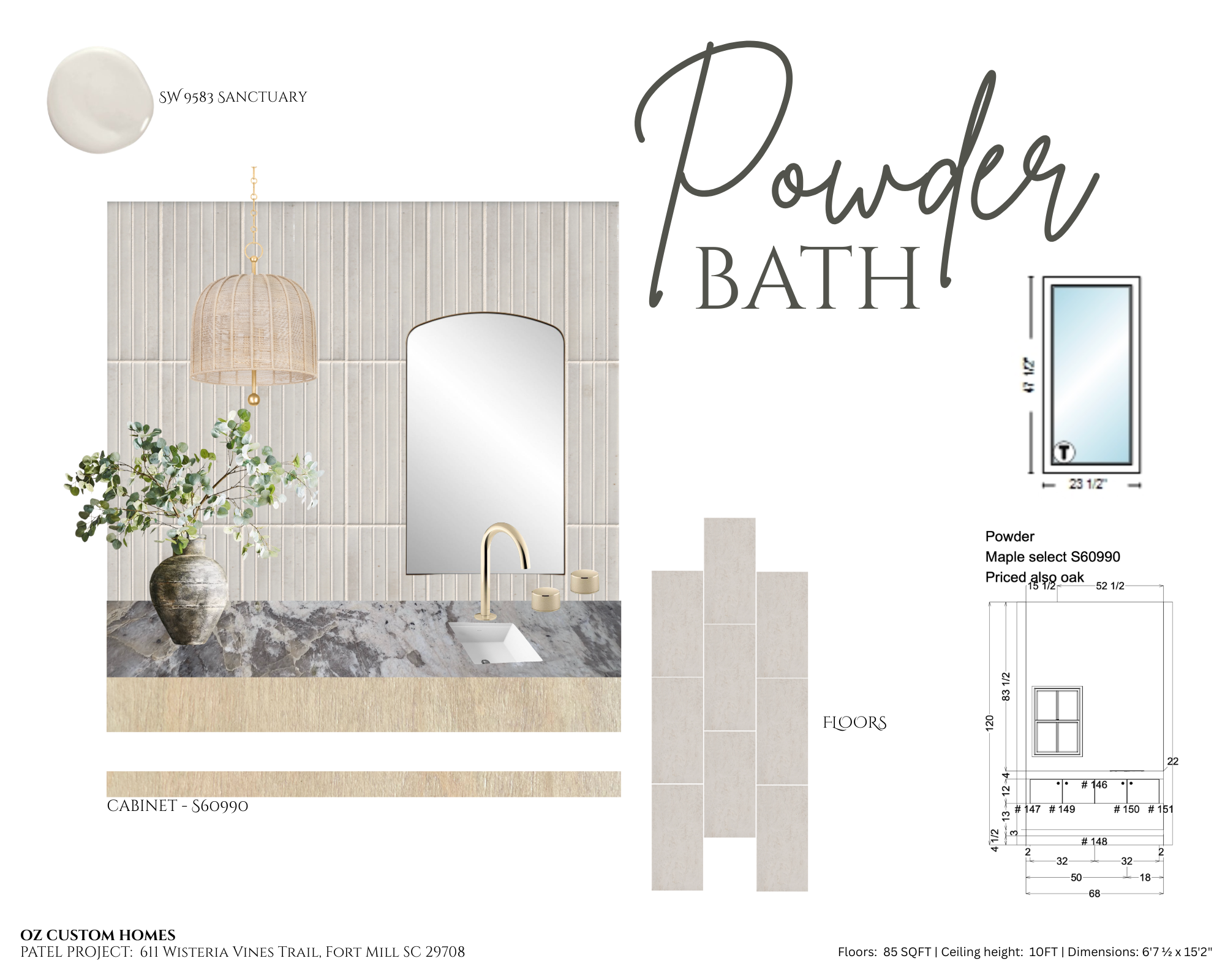 Powder Bath Mood Board Wisteria Fort Mill, SC