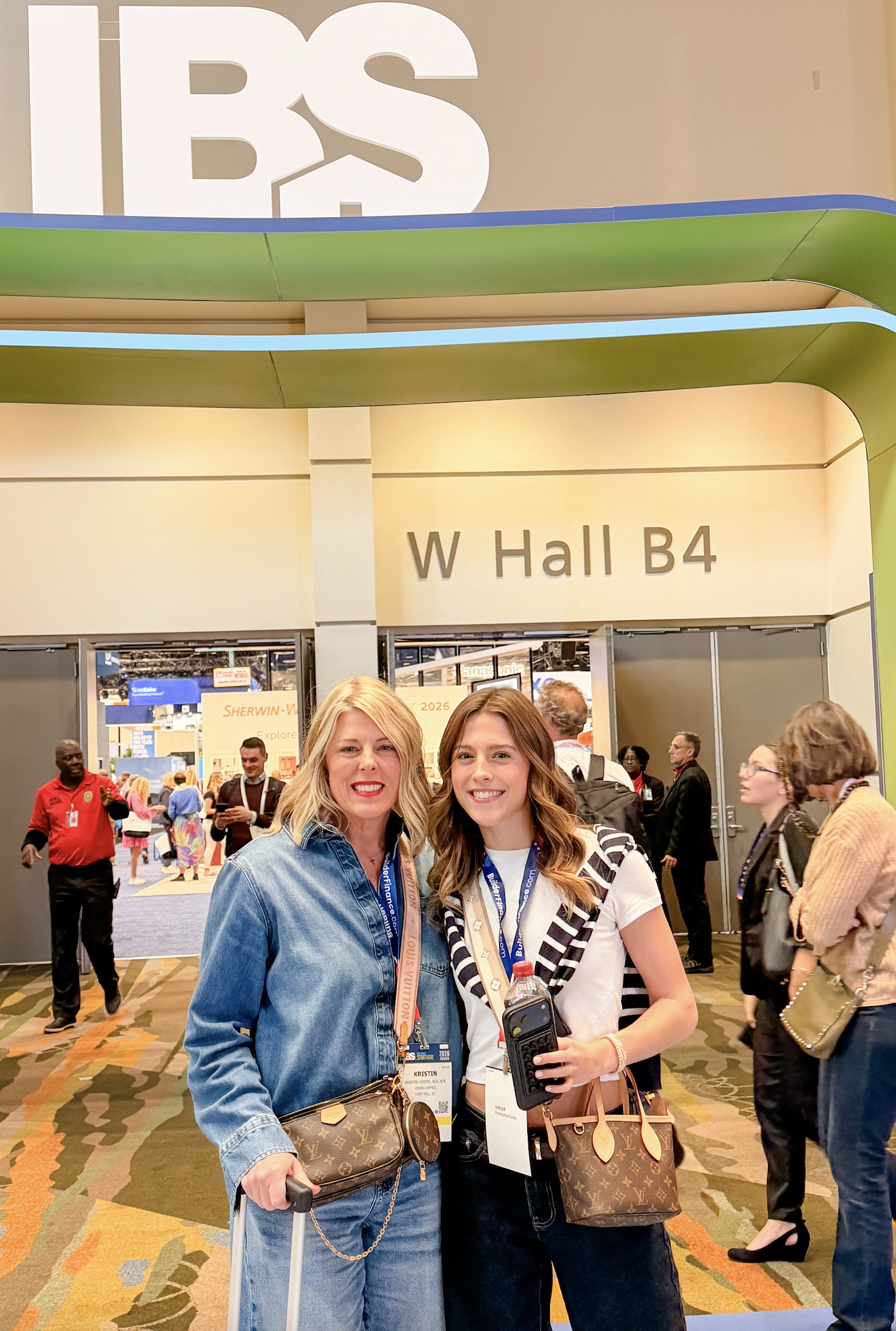 Kristin and Addy Vining at International Builders Show Orlando 2026