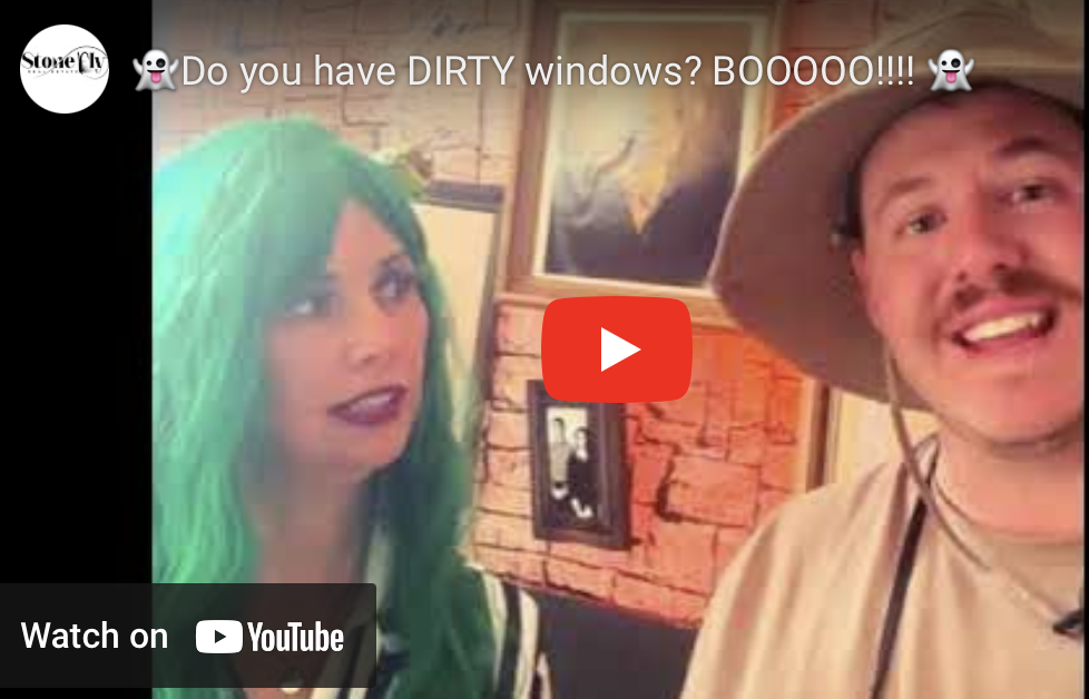 Do you have DIRTY windows?  BOOOOO!!!! ???? header image.