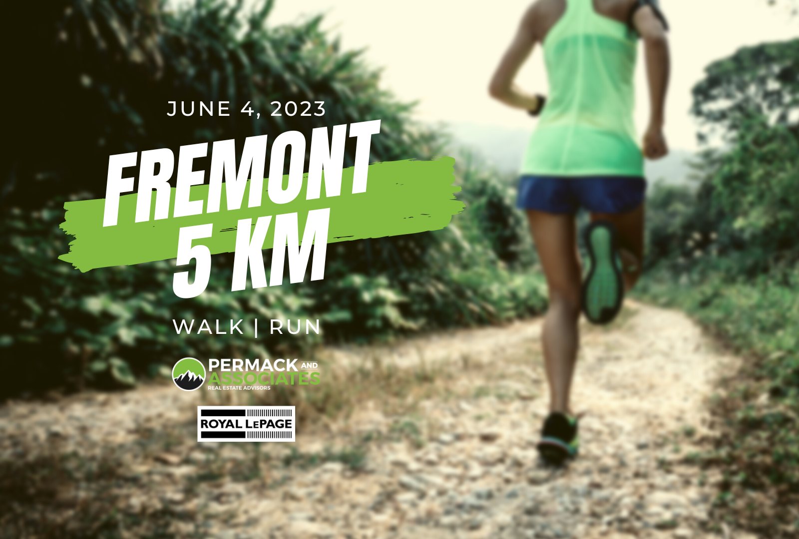 Third Annual Fremont 5Km - June 4th, 2023 header image.