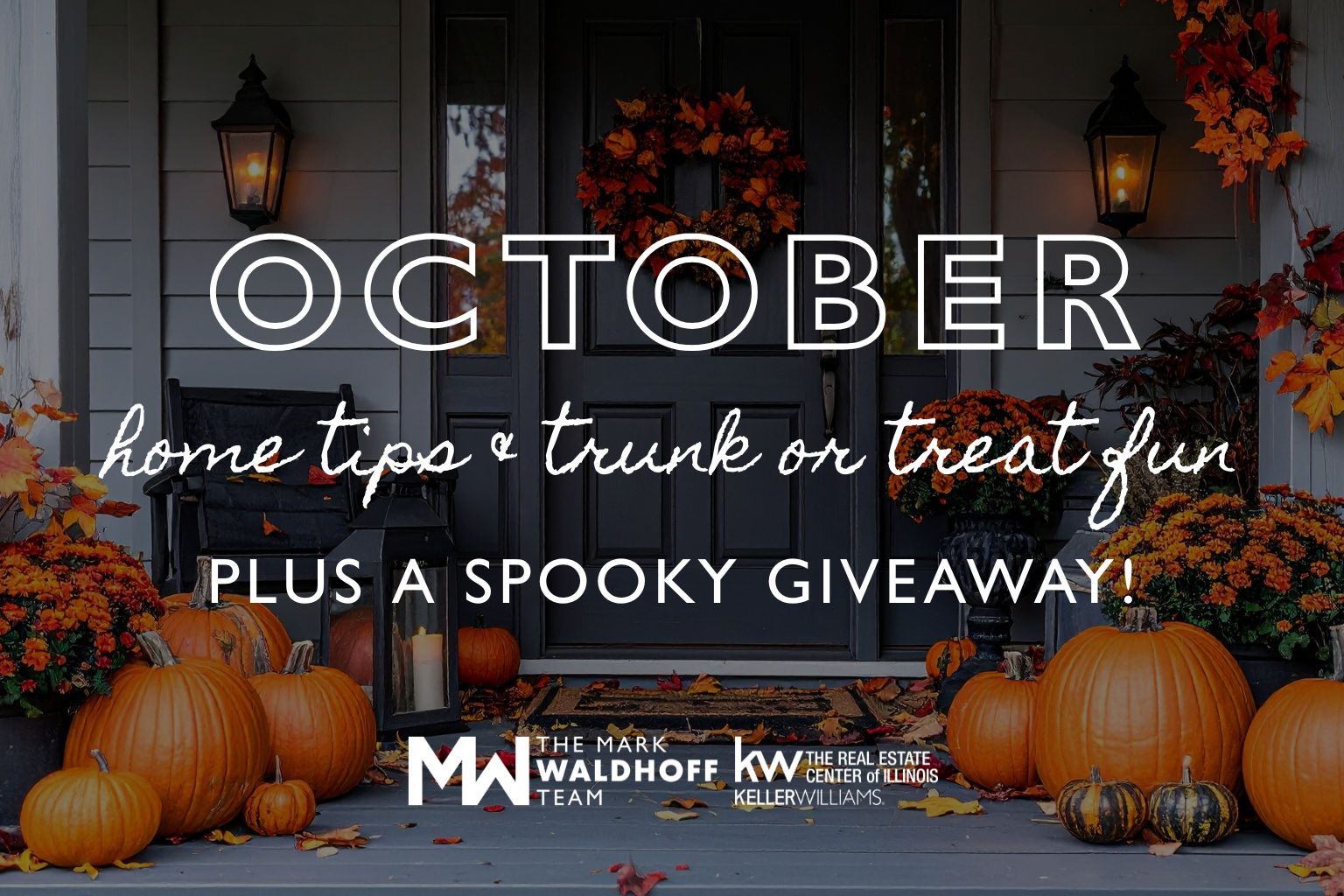 October Home Tips & Trunk or Treat Fun! header image.
