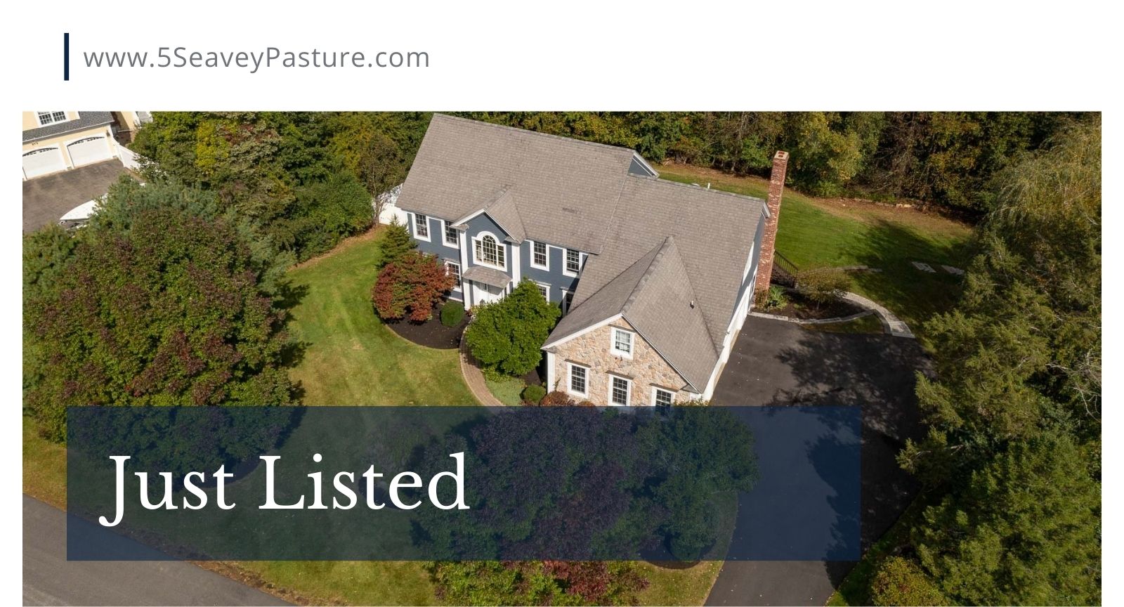 JUST LISTED: 5 Seavey Pasture Road header image.
