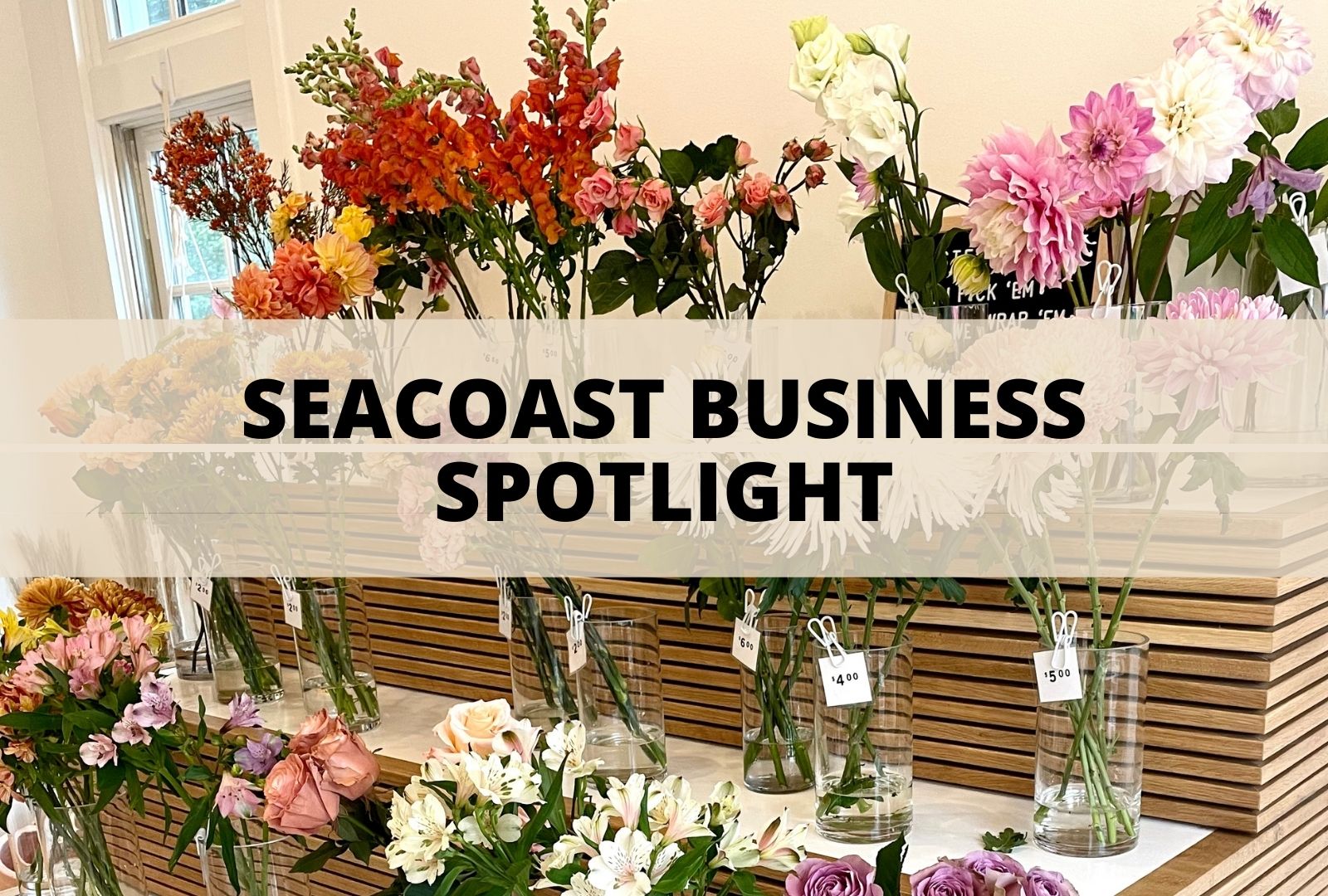 Seacoast Business Spotlight: Wild Valentine Flowers & Coffee header image.