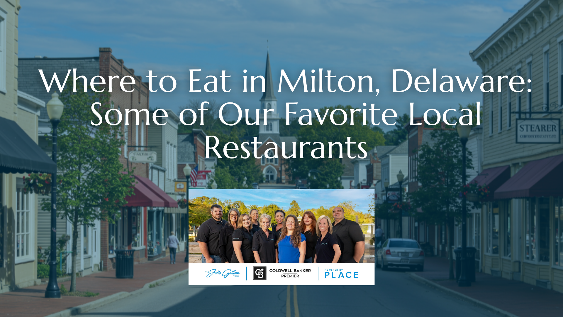 Where to Eat in Milton, Delaware: Some of Our Favorite Local Restaurants header image.