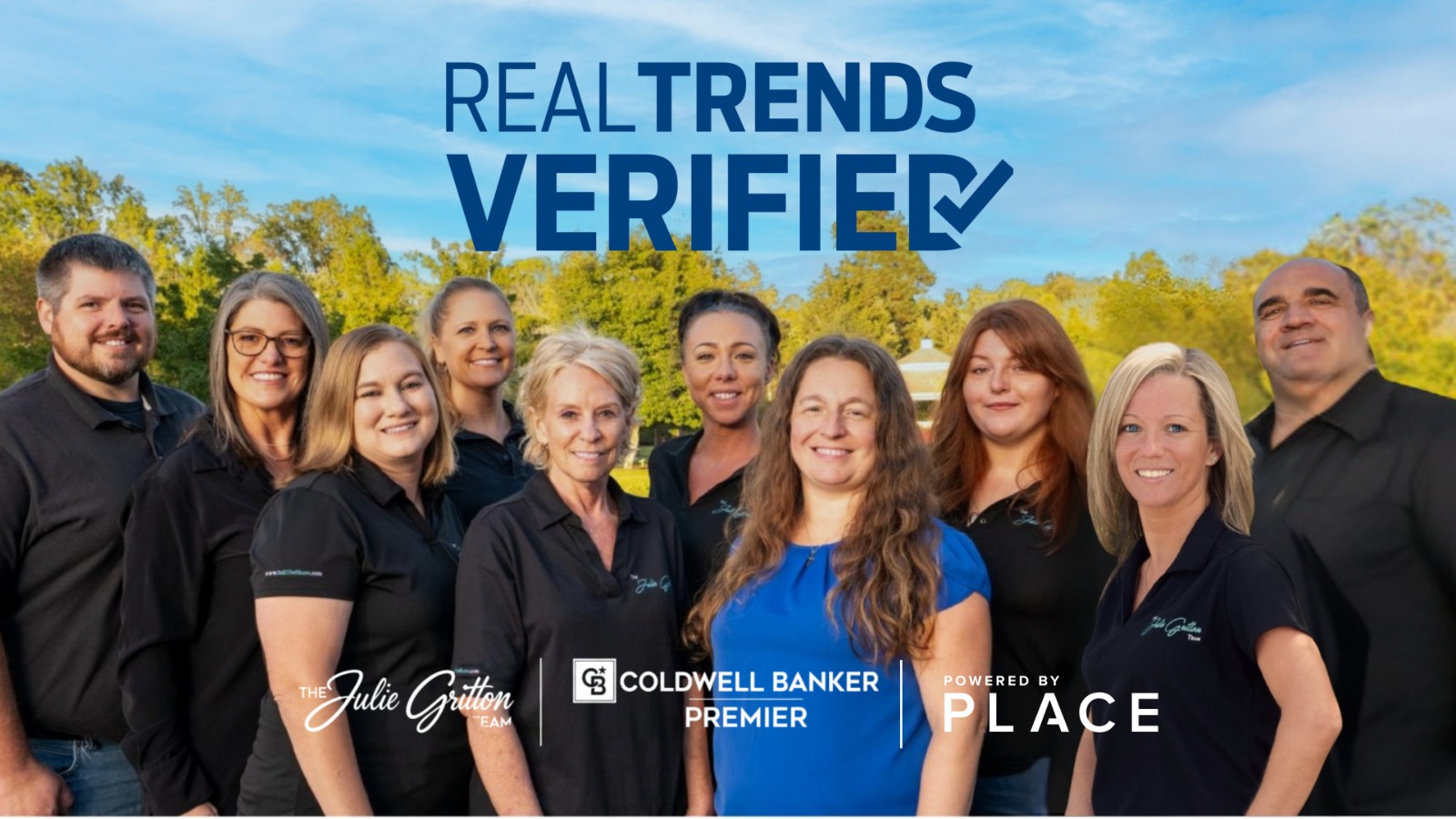 The Julie Gritton Team Earns Recognition on the 2026 RealTrends Verified List header image.