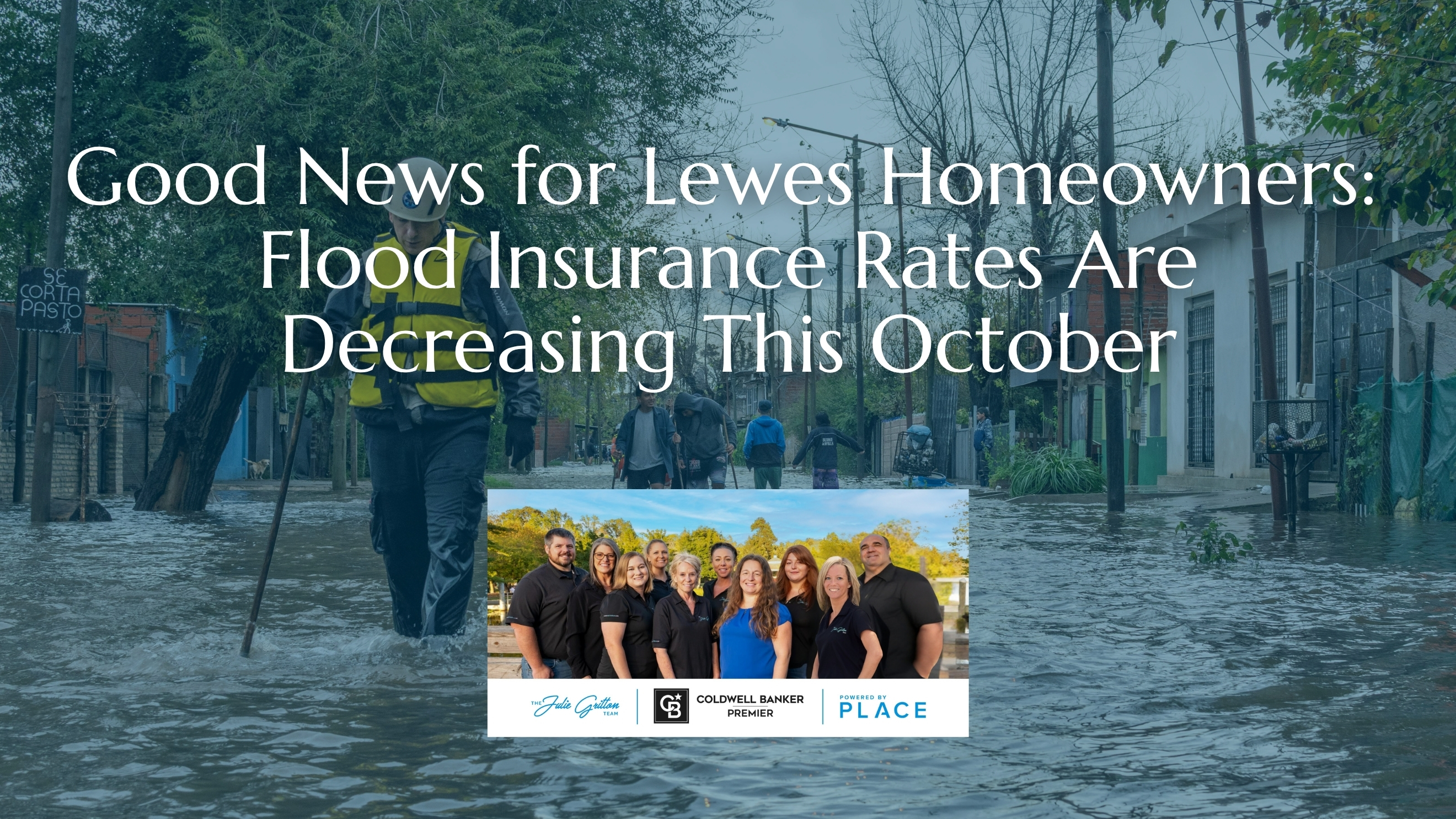 Lewes DE Flood Insurance Rates Drop 15%: What Homebuyers and Homeowners Need to Know header image.
