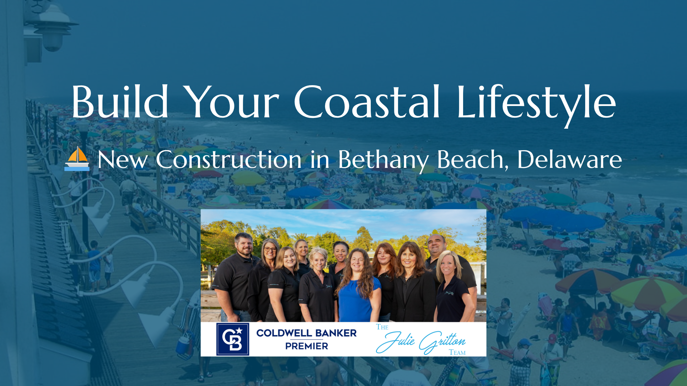⛵️ New Construction in Bethany Beach, Delaware: Discover Coastal Living at Its Finest header image.