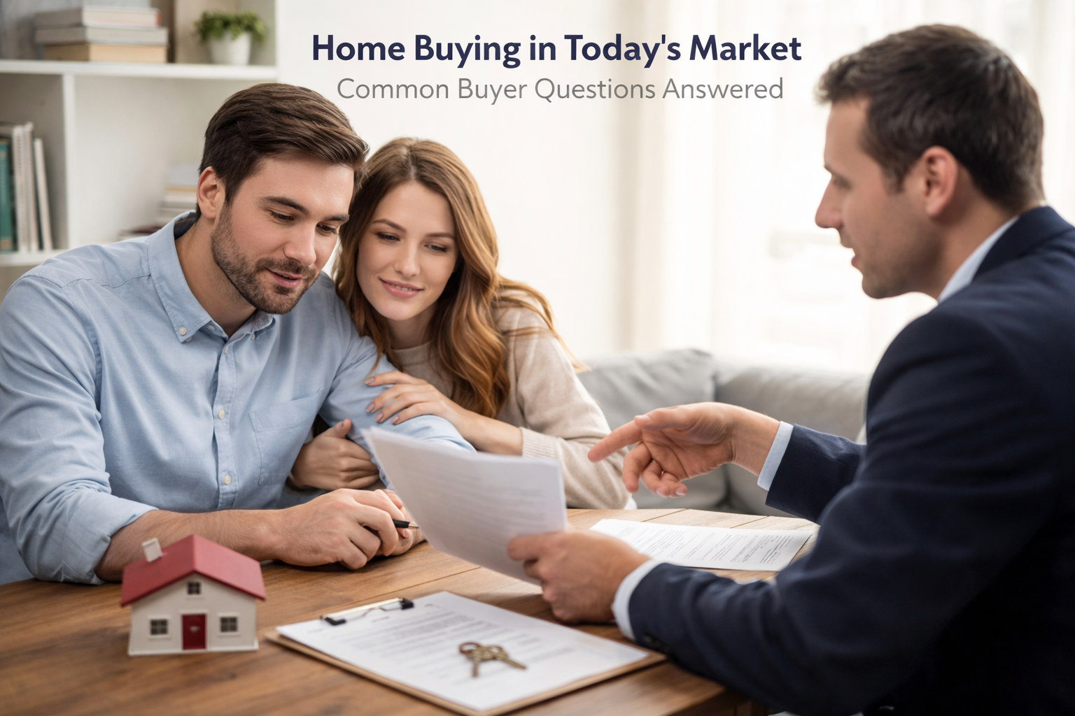 Home Buying in Today’s Market: Answers to the Most Common Buyer Questions header image.