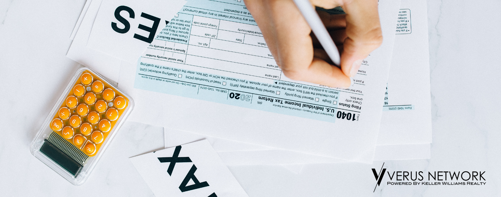 Tax Breaks for Homeowners header image.