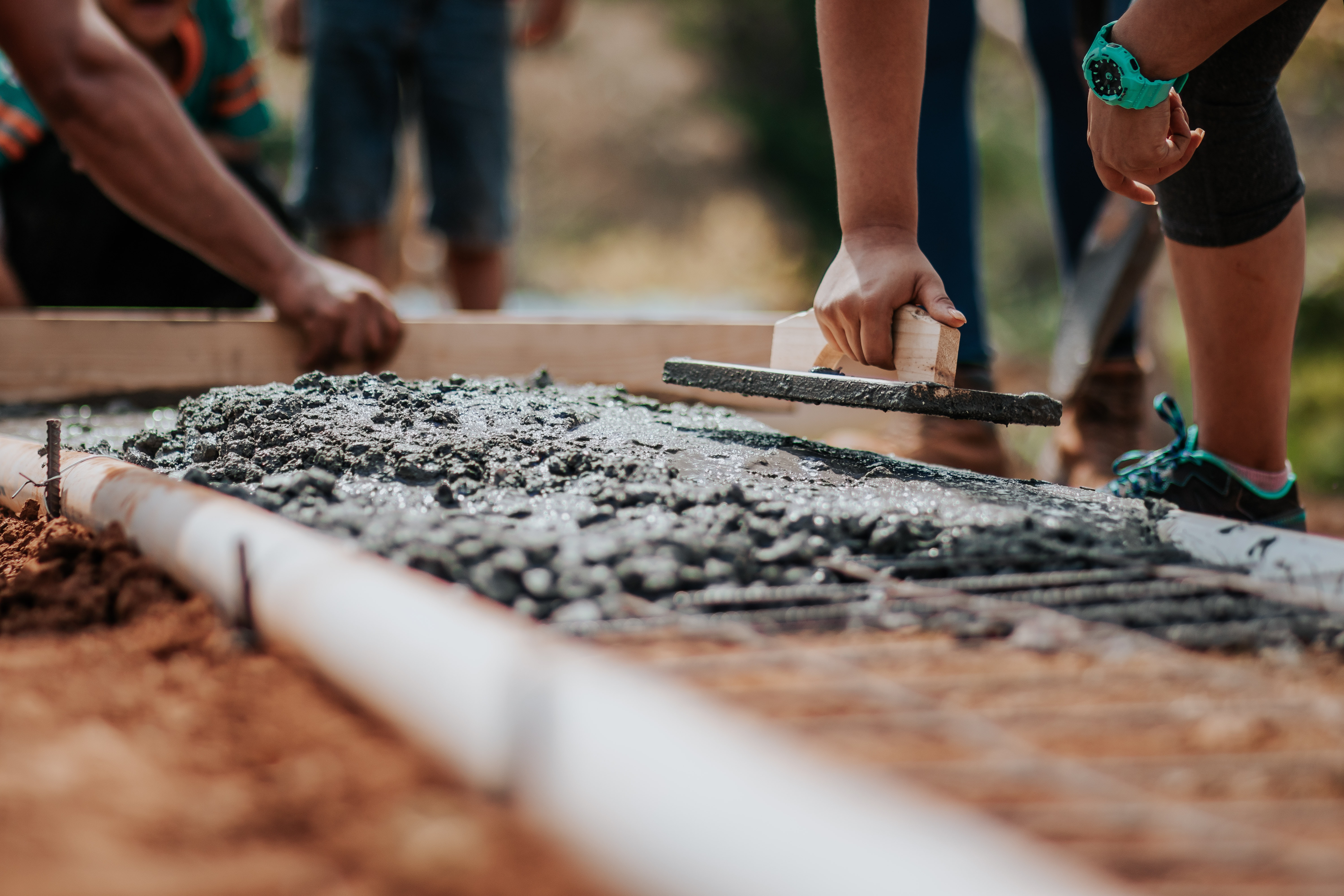 2940 14th Street: Pouring Concrete Foundation header image.